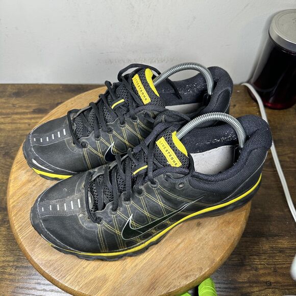 Nike Air Max Shoes Mens Size 11 Livestrong Running 396875-001 Sneakers - Picture 3 of 8